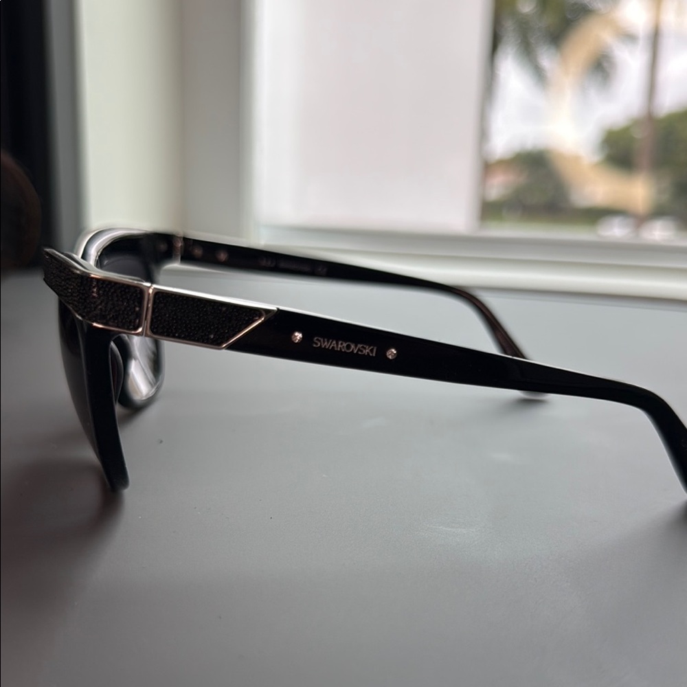 Swarovski Black Sunglasses